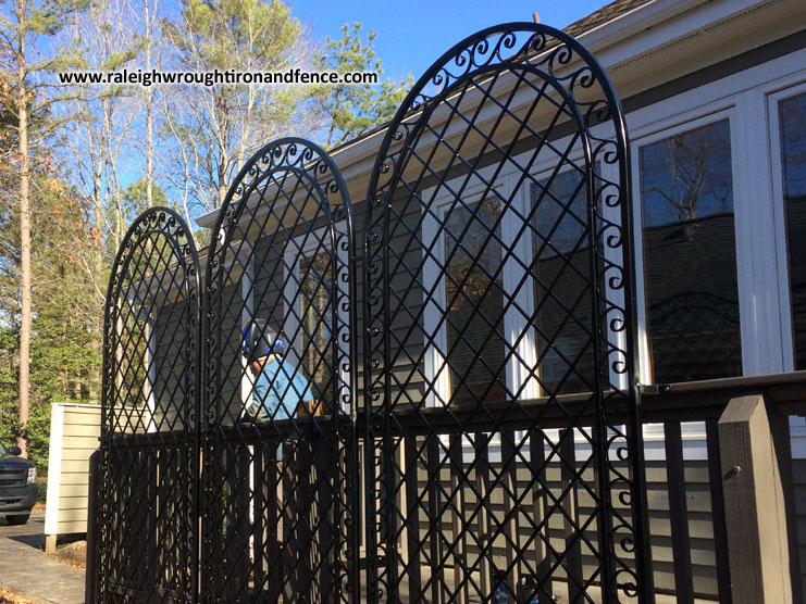 Chapel Hill NC Custom Made Iron Furniture Raleigh Wrought Iron Co.