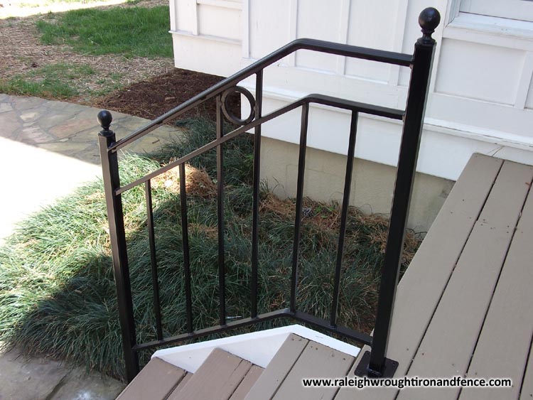 Boston MA custom wrought iron railings Raleigh Wrought Iron Co.