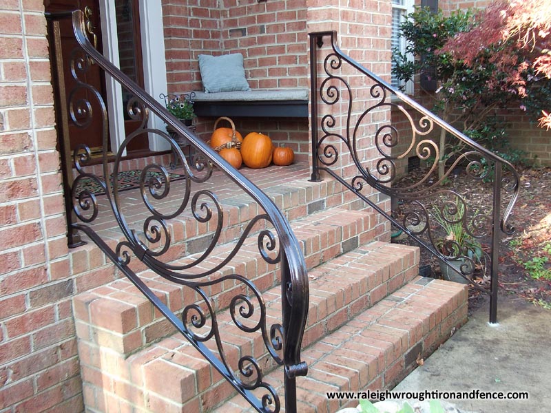 14+ front porch wrought iron porch columns Improve the look and safety of your front step railings